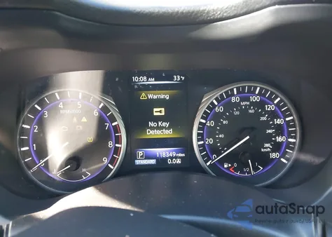 2017 Infiniti Q50 3.0T Premium z USA, uszkodzony, nr VIN JN1EV7AR0HM832877